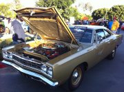 Beige 1968 Plymouth Roadrunner